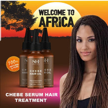Load image into Gallery viewer, 100% Naturals SEVICH Chebe Hair Oil for MALE AND FEMALE - Great Hair Loss Treatments, Repair Damaged, Regrowth and Moisturized Hair 30ml