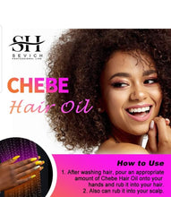 Load image into Gallery viewer, 100% Naturals SEVICH Chebe Hair Oil for MALE AND FEMALE - Great Hair Loss Treatments, Repair Damaged, Regrowth and Moisturized Hair 30ml