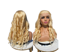 Load image into Gallery viewer, Loose Wave 613 Transparent Lace 13x4 Frontal Wig 4x4 Closure Wig 13x6x