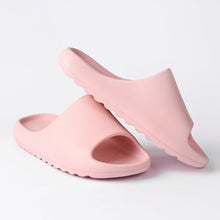 Load image into Gallery viewer, Cloud Pillow Slippers - Pink Slides