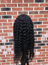 Load image into Gallery viewer, 180% Density Full 4x4 Transparent Lace Front Jerry Curl Human Hair Wig