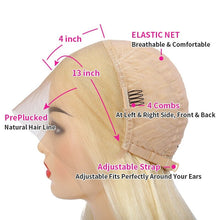 Load image into Gallery viewer, Loose Wave 613 Transparent Lace 13x4 Frontal Wig 4x4 Closure Wig 13x6x