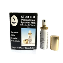 Load image into Gallery viewer, Stud 100 (Gold Cap) Male Genital Desensitizer Spray
