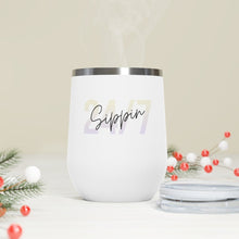 Load image into Gallery viewer, Sippin Insulated Wine Tumbler for Cold or Hot Drinks
