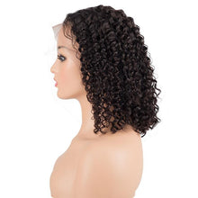 Load image into Gallery viewer, Deep Wave 180% Density 4x4 Short Bob 13x4 Lace Front Human Hair Wig
