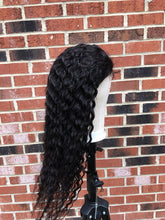 Load image into Gallery viewer, 180% Density Full 4x4 Transparent Lace Front Jerry Curl Human Hair Wig
