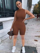 Load image into Gallery viewer, Women&#39;s Casual Suit Sleeve Slim Fit High Waist Sports Jumpsuit
